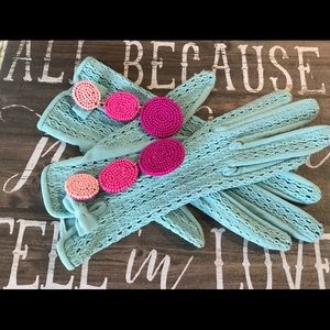 Love Pink Colors of Earring Light-Hot-Dark Pink